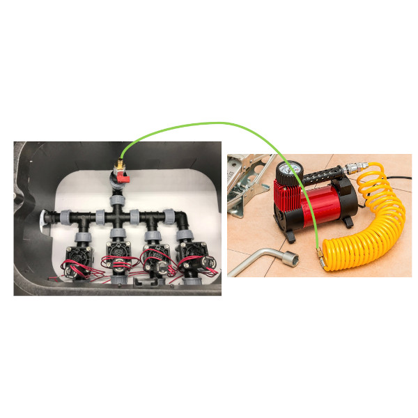 Ventilbox Bewässerung Winterentleerung