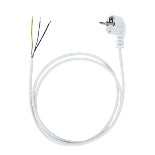 Netzkabel 2 m weiss für Hunter X2 Core