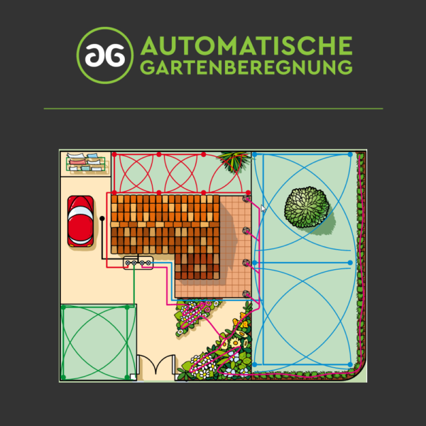 Automatische Gartenberegnung Planung